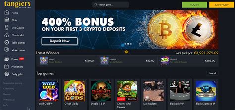 tangiers casino login